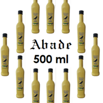 Abade 500 ml Aceite de Oliva Virgen Extra Ecológico - Caja de 12 unidades - (tintada AMARILLO)