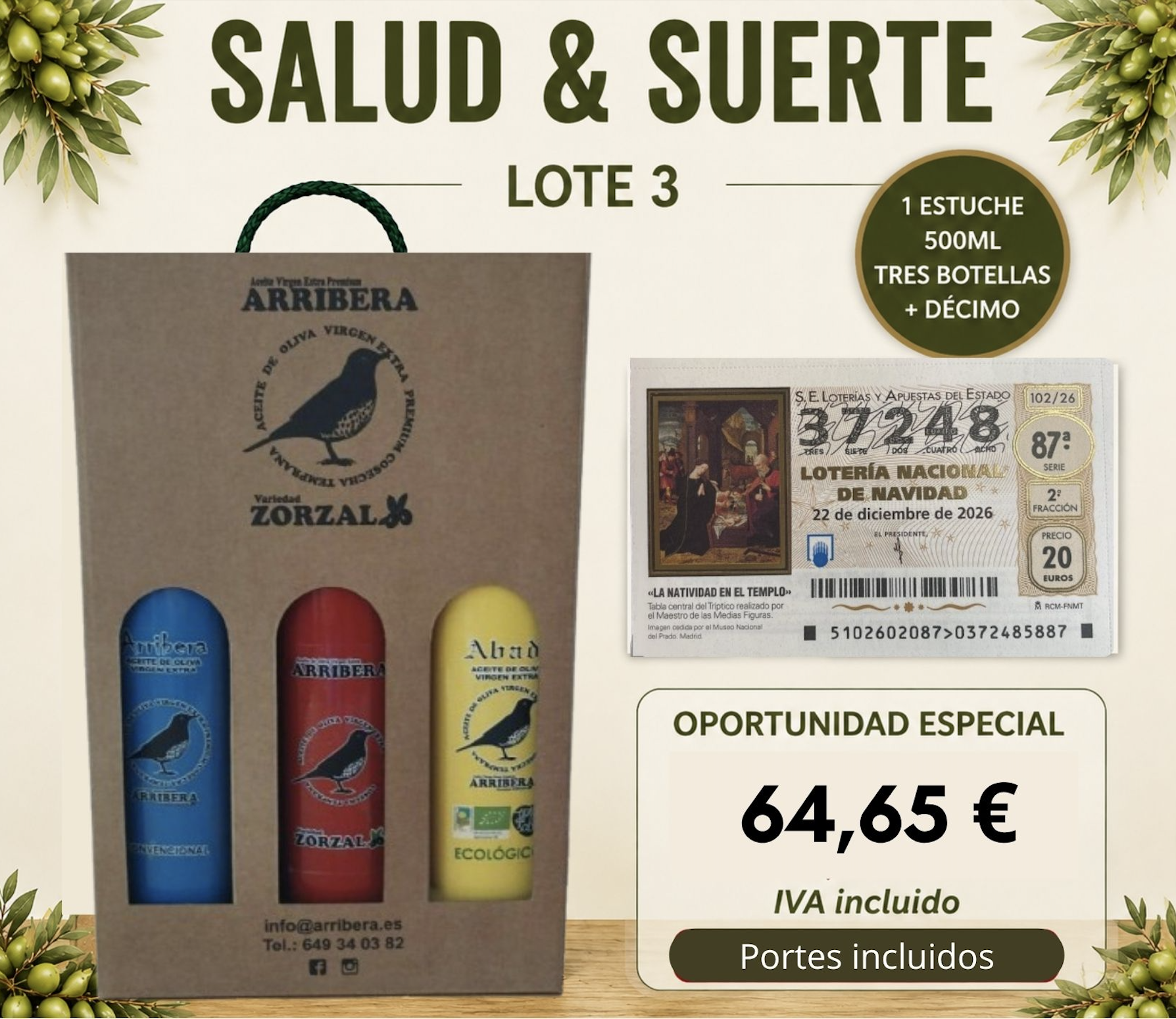 LOTE 3 SALUD & SUERTE